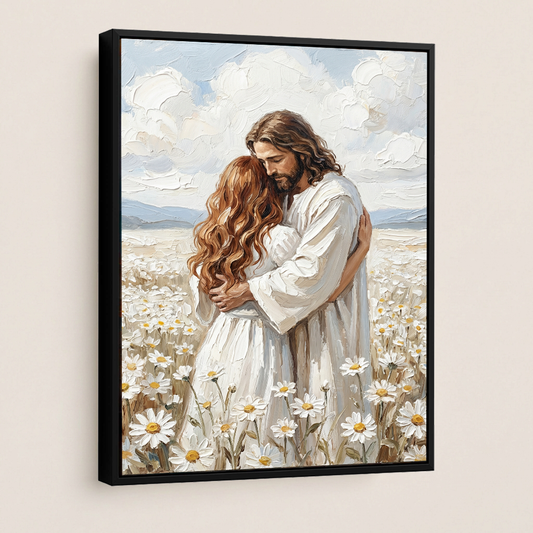 Held by Grace — Christian Canvas Wall Art