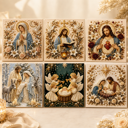 5D Nativity Diamond Painting Kit With Frame