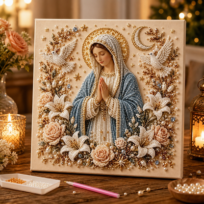 5D Nativity Diamond Painting Kit With Frame