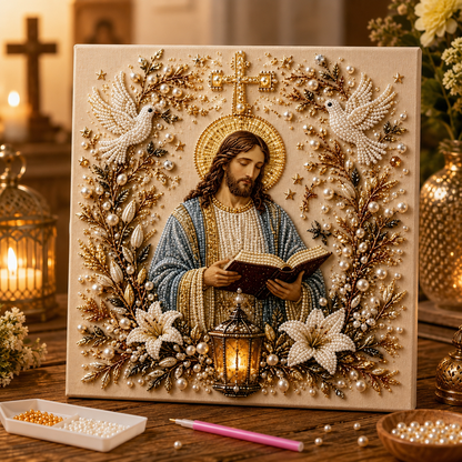 5D Nativity Diamond Painting Kit With Frame