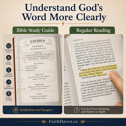 66-Book Bible Study Guide & Reflection Journal