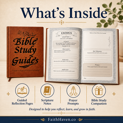 66-Book Bible Study Guide & Reflection Journal