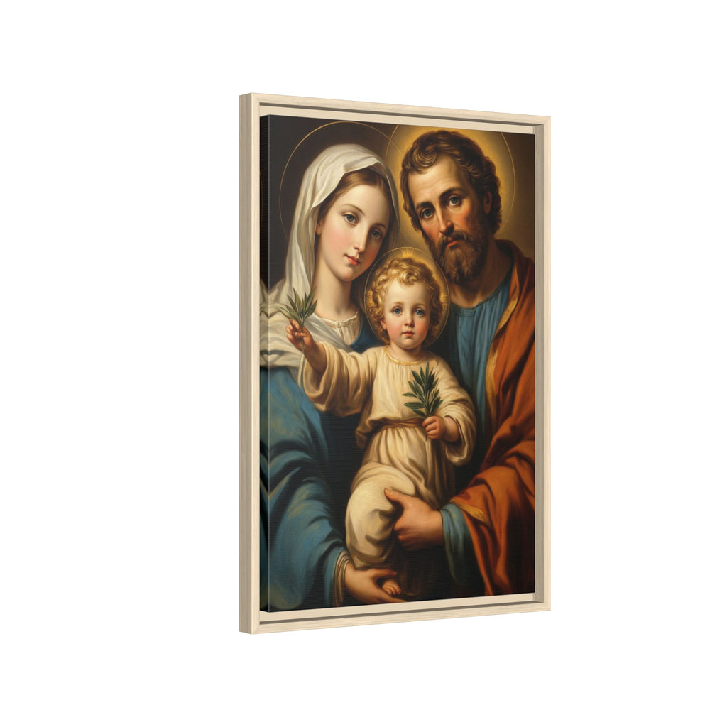 Holy Family Jesus Mary Joseph — Christian Canvas Wall Art