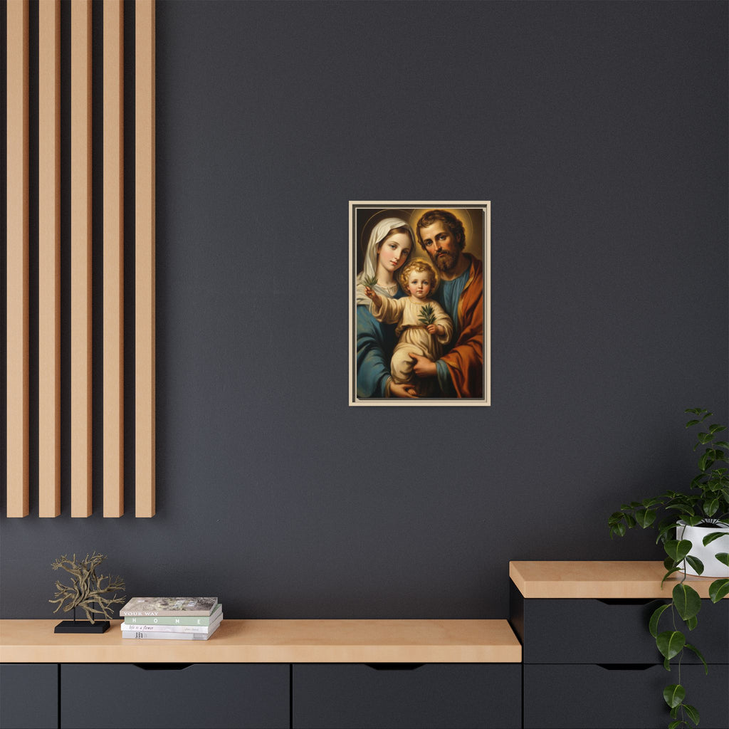 Holy Family Jesus Mary Joseph — Christian Canvas Wall Art