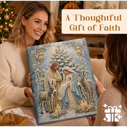 5D Nativity Diamond Painting Kit With Frame