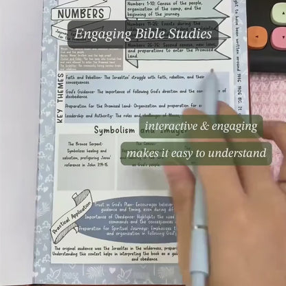 66-Book Bible Study Guide & Reflection Journal